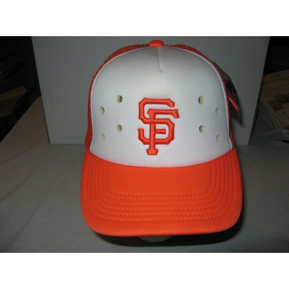 San Francisco Giants SF Melonwear Snapback Truckers Hat Cap w Pins NEW